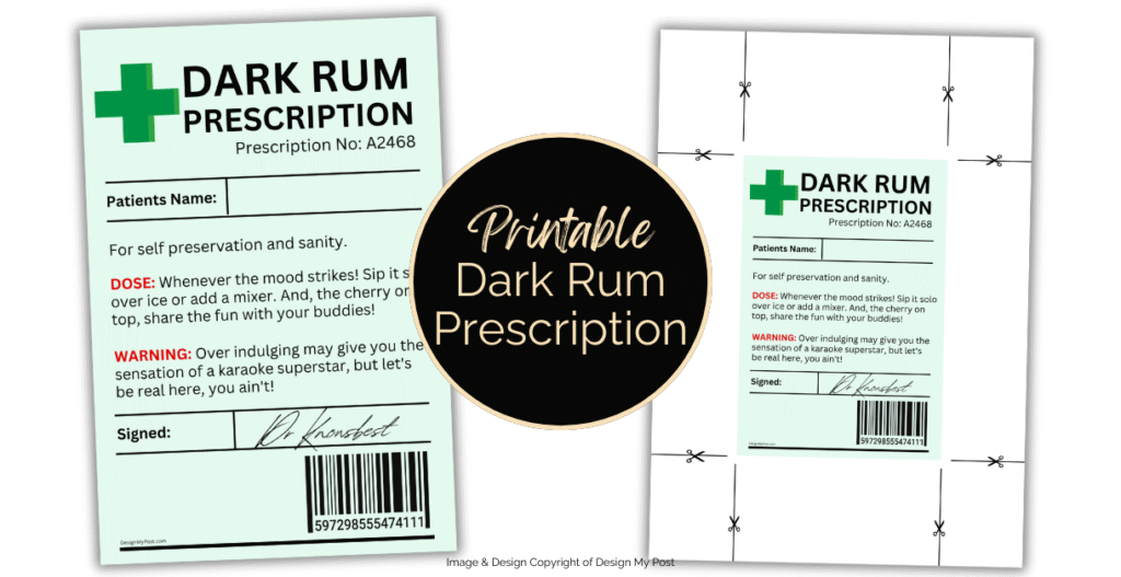 Dark Rum Prescription
