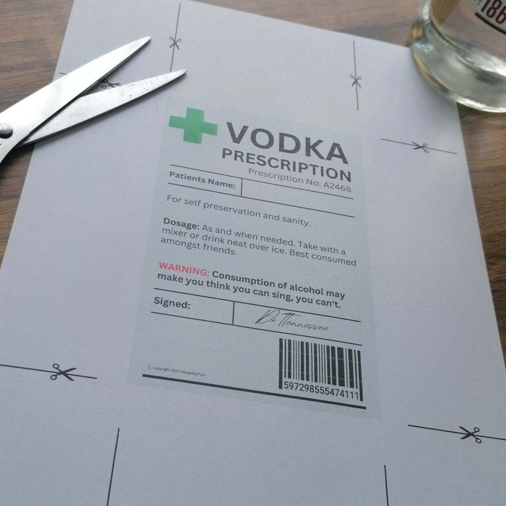 Vodka Prescription