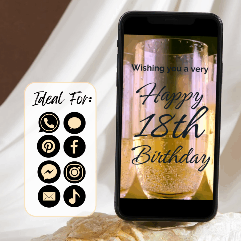 18th Birthday Ecard