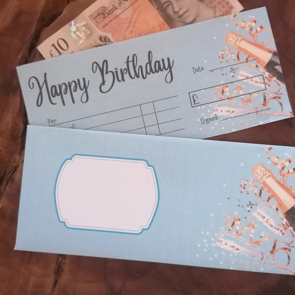 Birthday Money gift