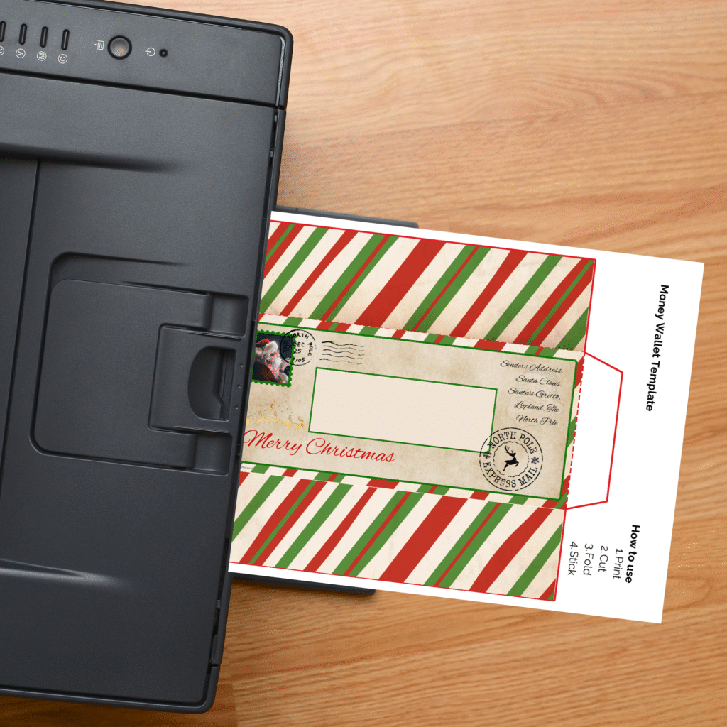 Christmas Money Wallet