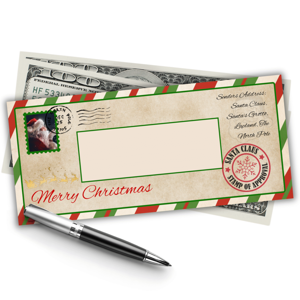 Christmas Money Wallet