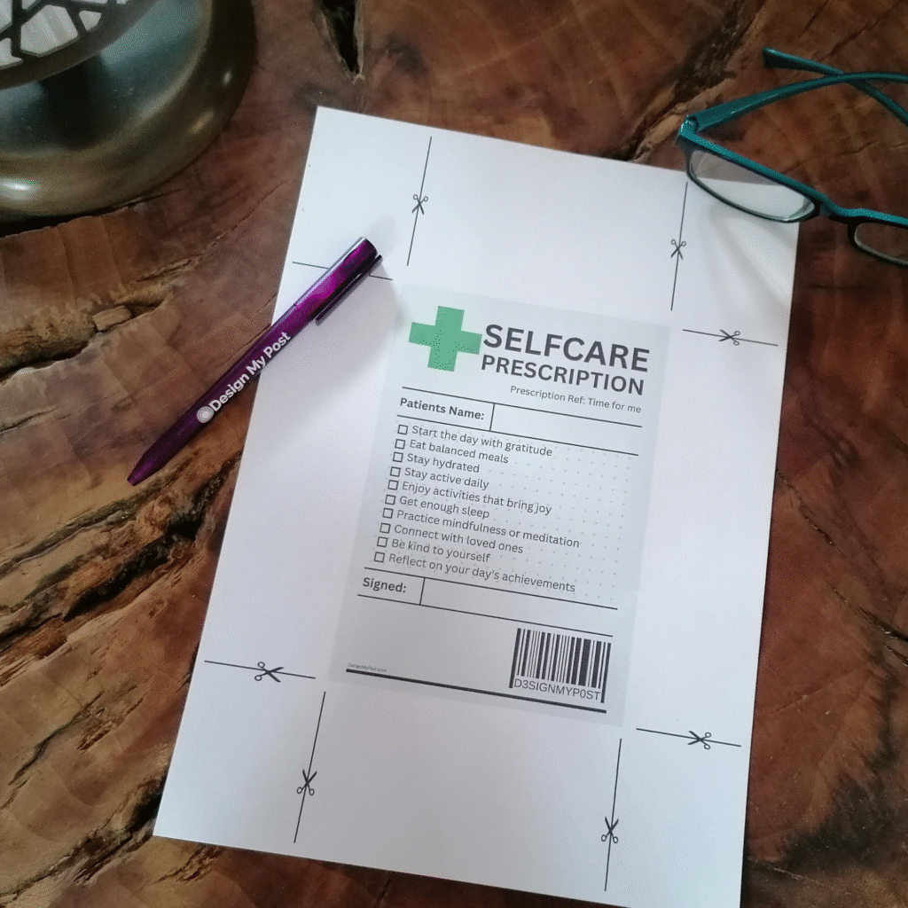Selfcare Prescription Label