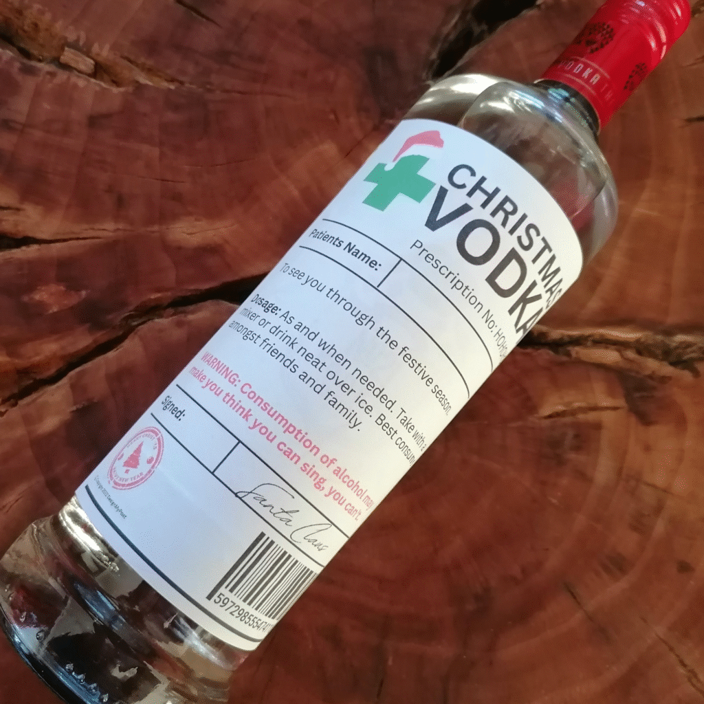 Christmas Vodka Prescription