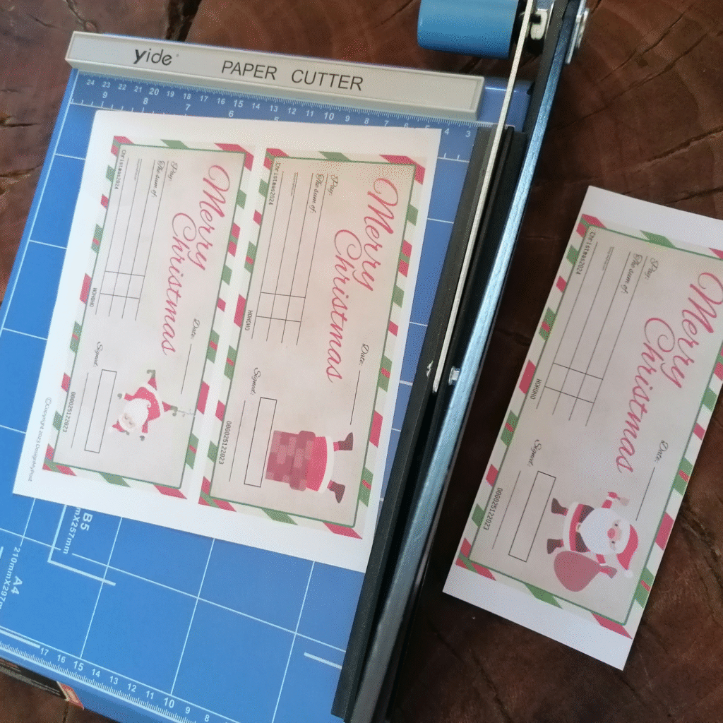 Christmas Cheques