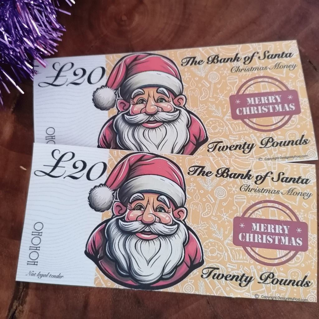 Christmas Printable cash