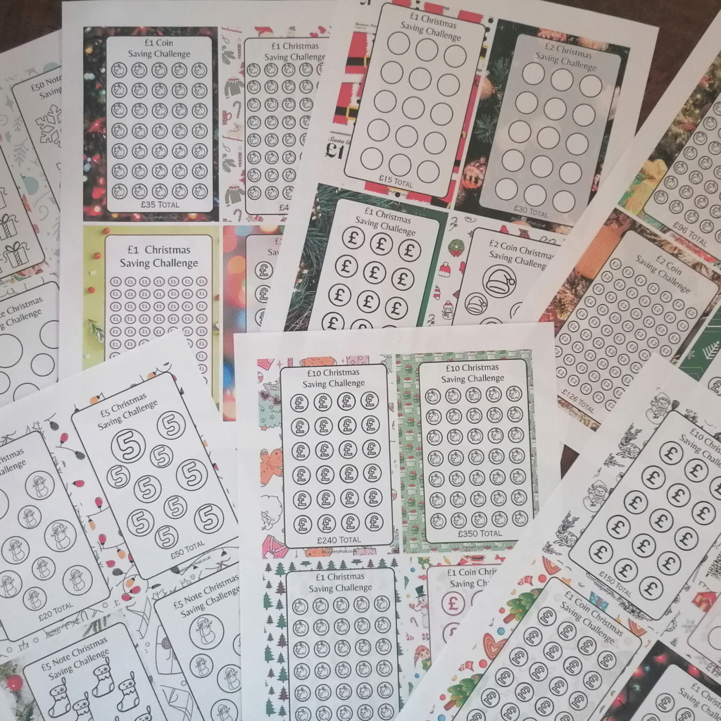 Christmas Saving Challenges
