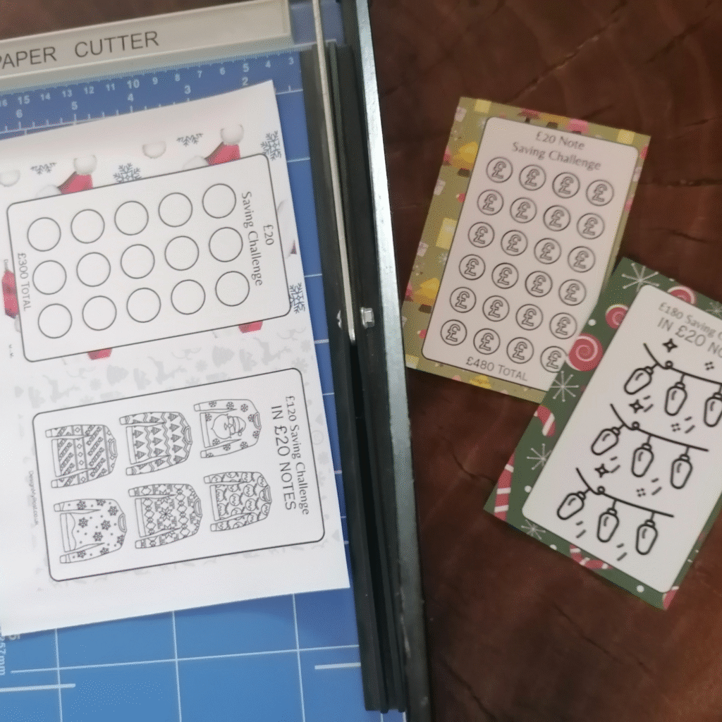 Christmas Saving Challenges