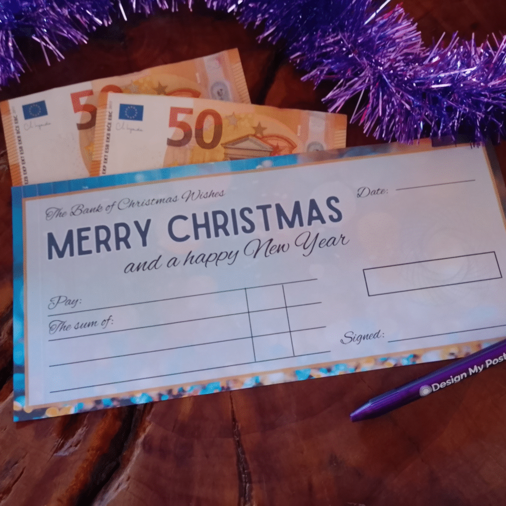Large Christmas Cheque