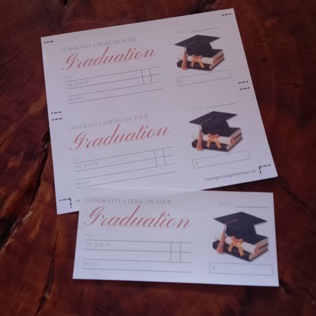 Graduation Cheque