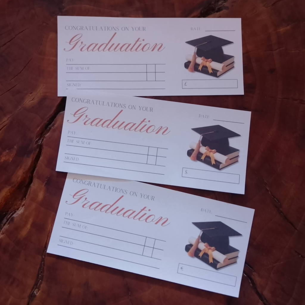 Graduation Cheque