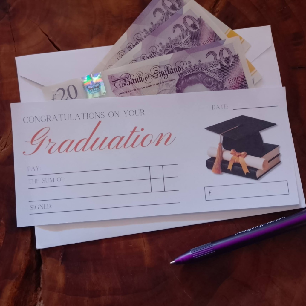 Graduation Cheque