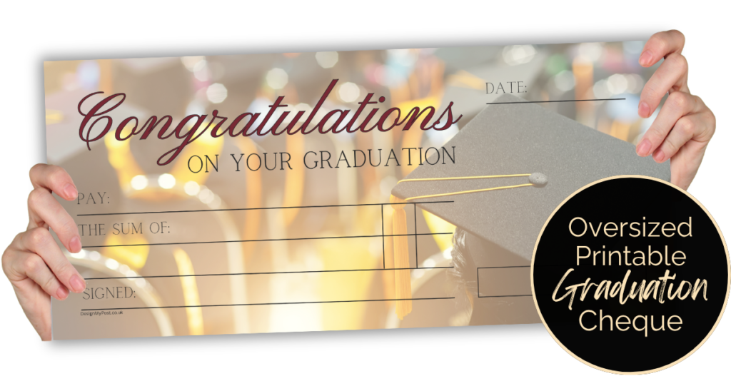 Graduation Cheque
