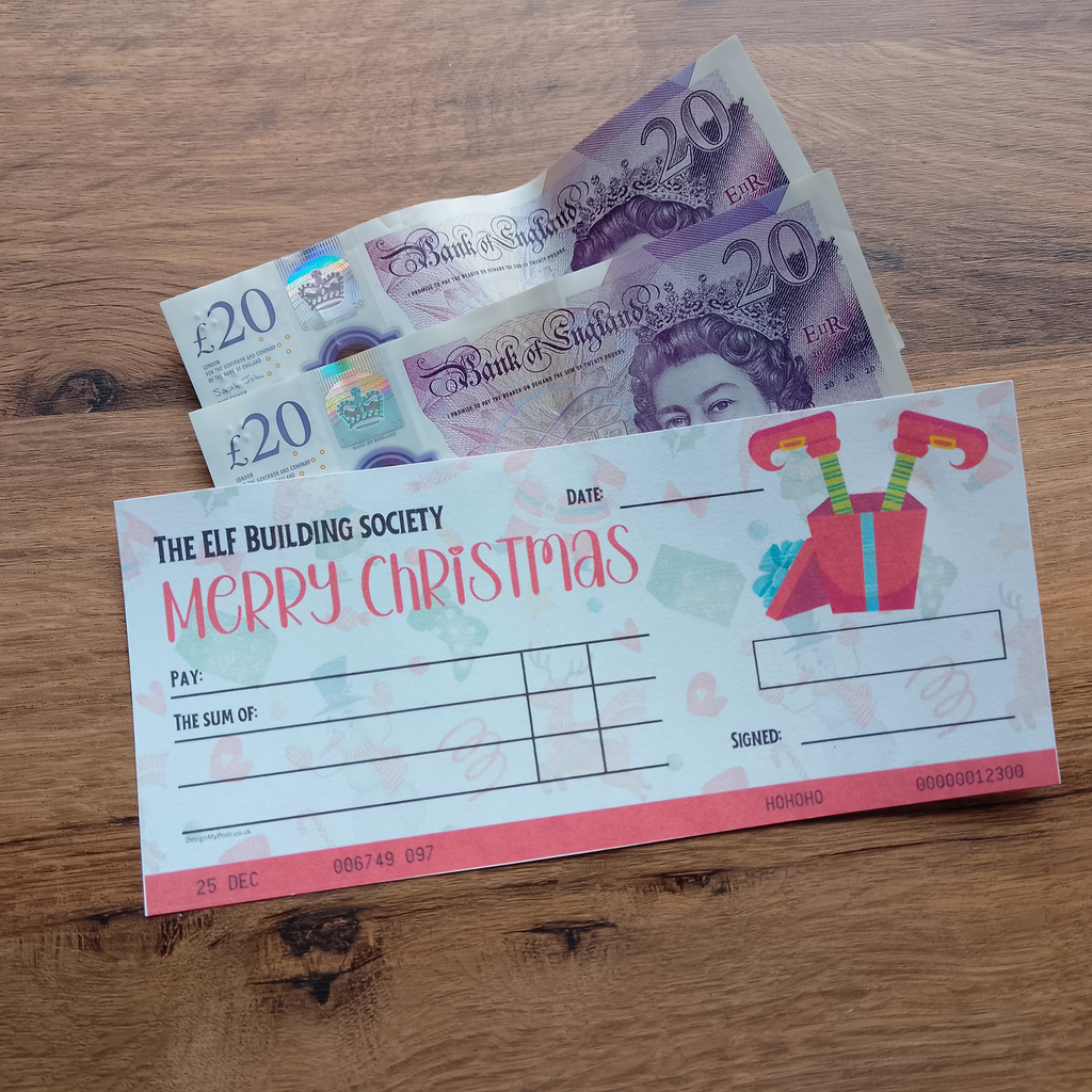 Christmas money gift